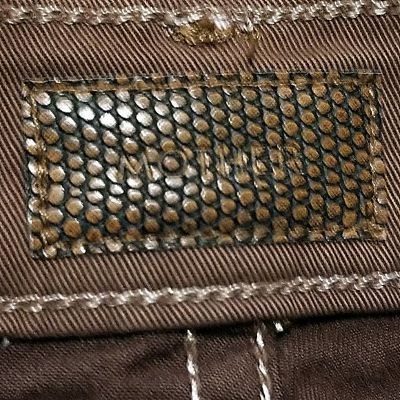 NWT Mother Jeans The Loosey in Touch And Go Brown Beauty Womens Button Fly 31x27 - Picture 13 of 14